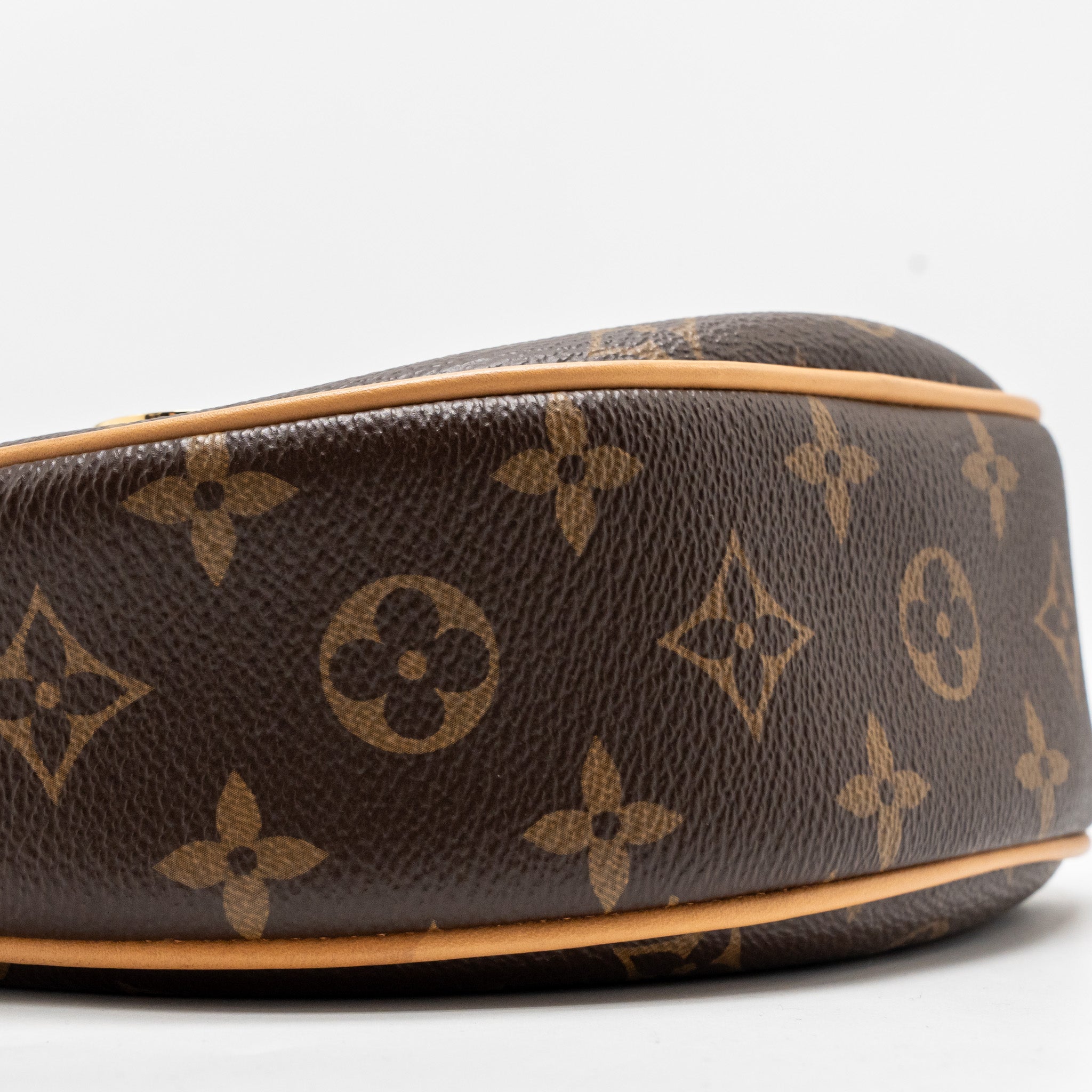 LOUIS VUITTON HALF-MOON LOOP BAGUETTE MONOGRAM CANVAS GHW