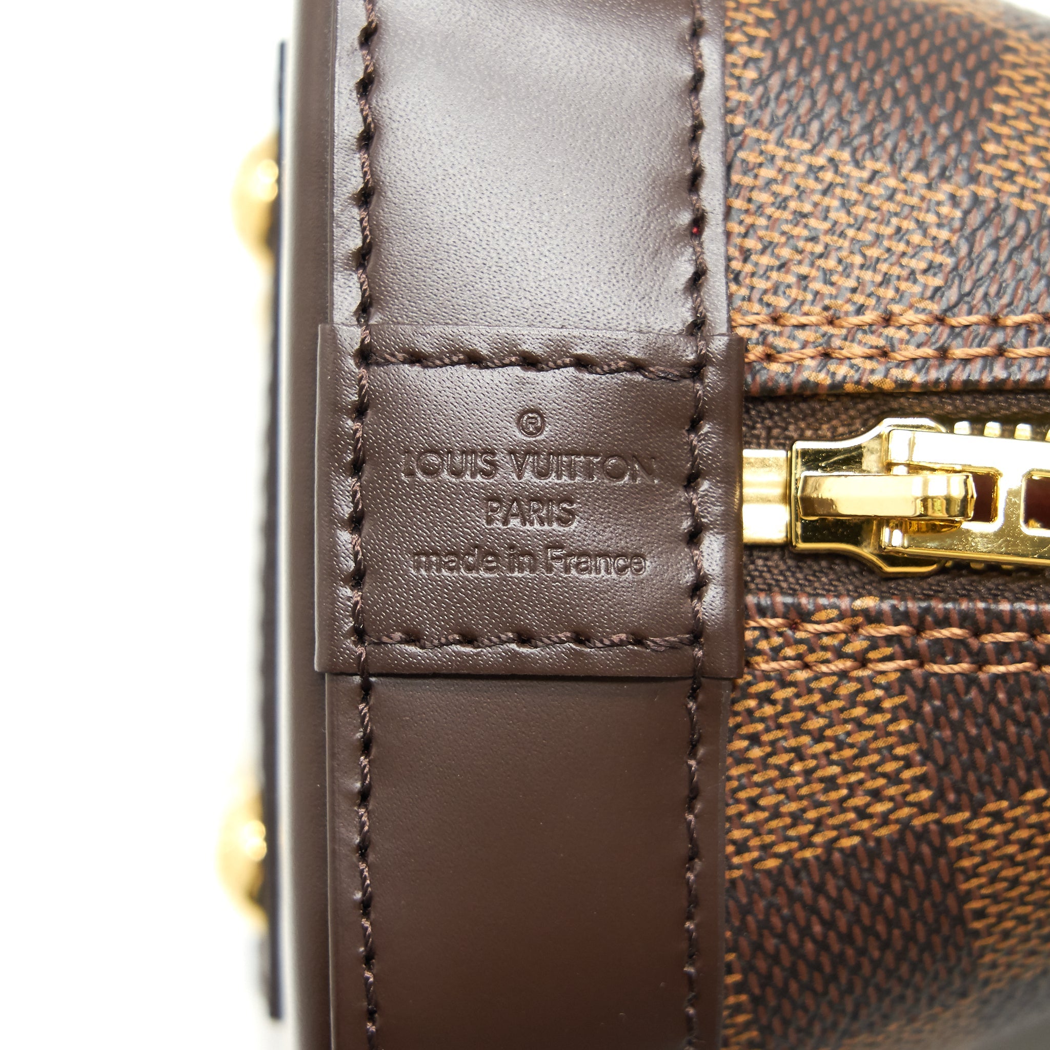 LOUIS VUITTON ALMA BB DAMIEN EBENE