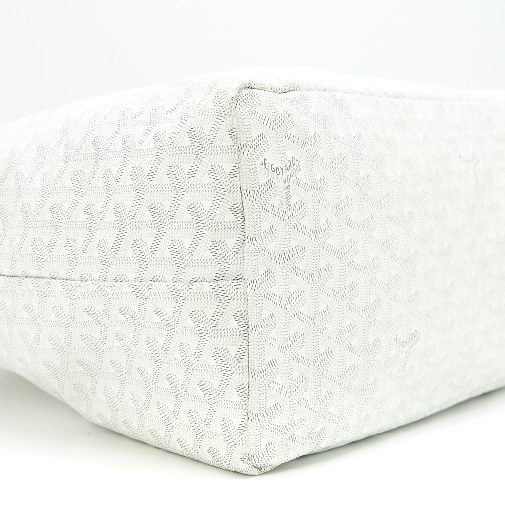 GOYARD SAINT LOUIS TOTE GM WHITE
