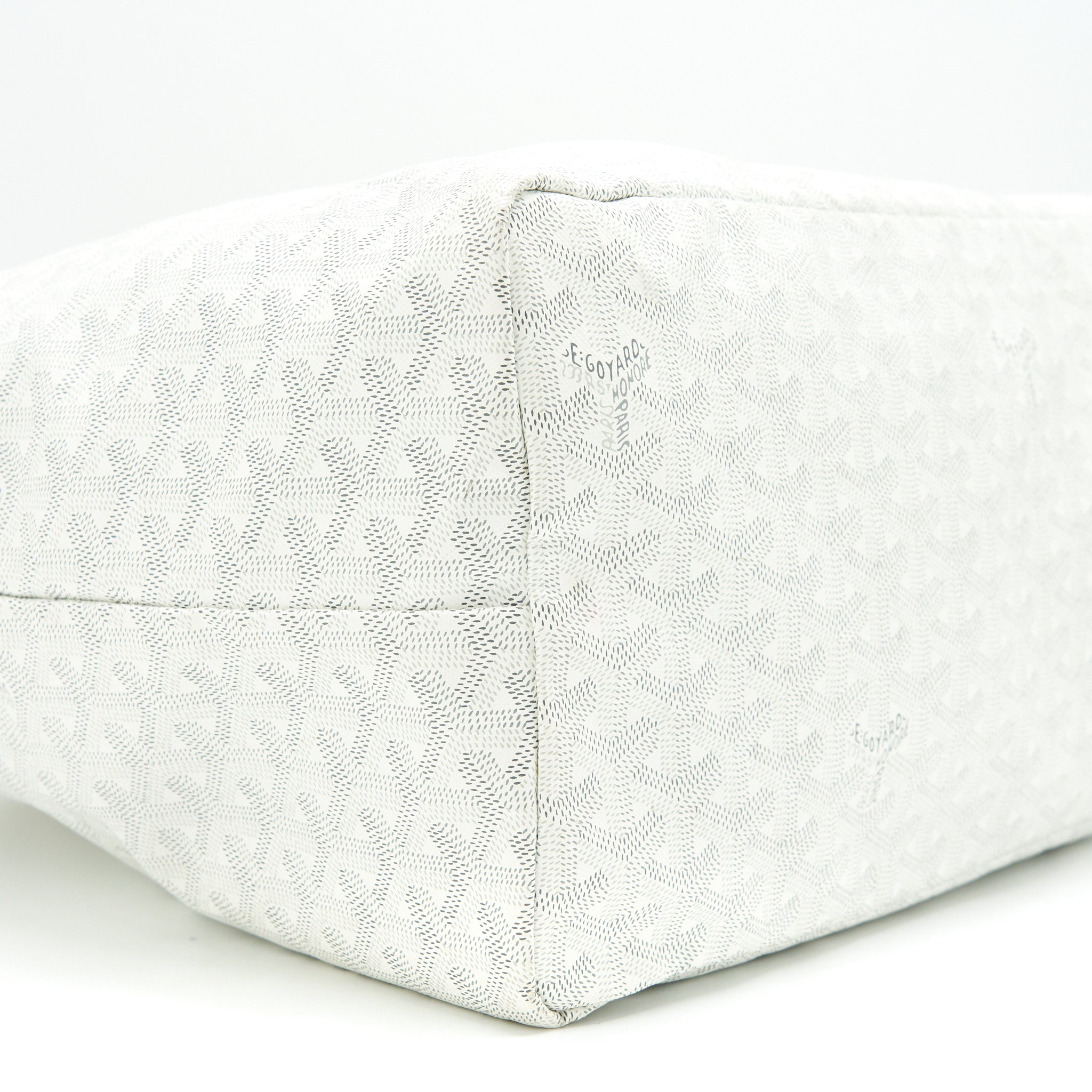 GOYARD SAINT LOUIS TOTE GM WHITE