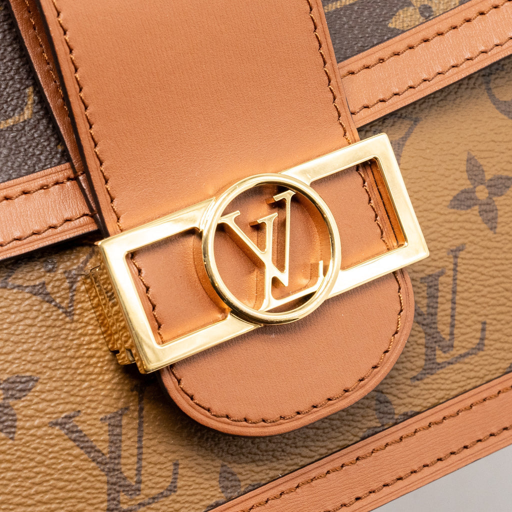 LOUIS VUITTON DAUPHINE MM MONOGRAM CANVAS GHW