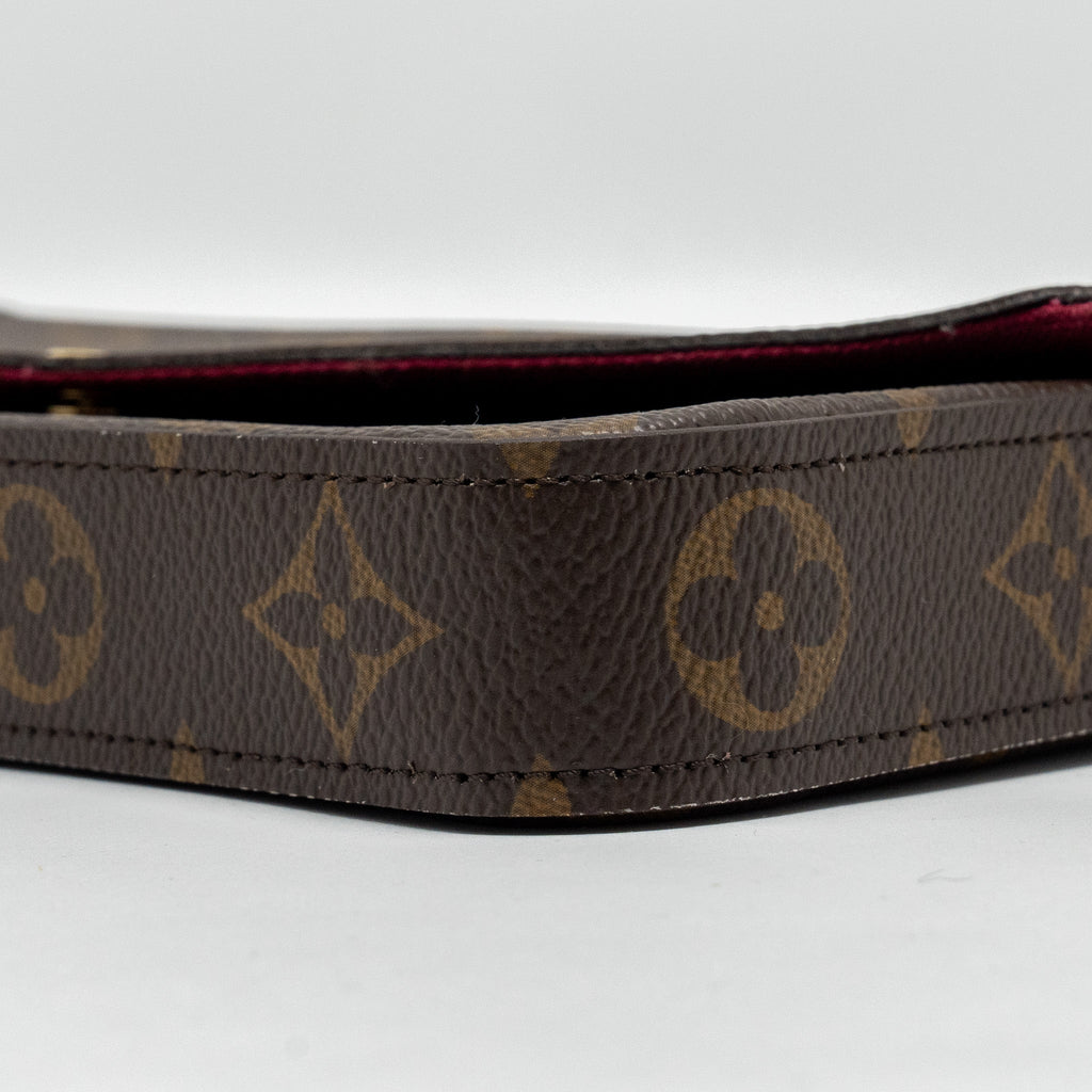 LOUIS VUITTON FELICIE POCHETTE MONOGRAM CANVAS GHW