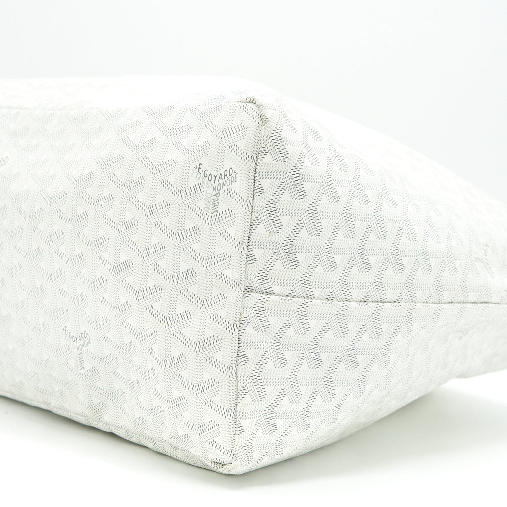 GOYARD SAINT LOUIS TOTE GM WHITE