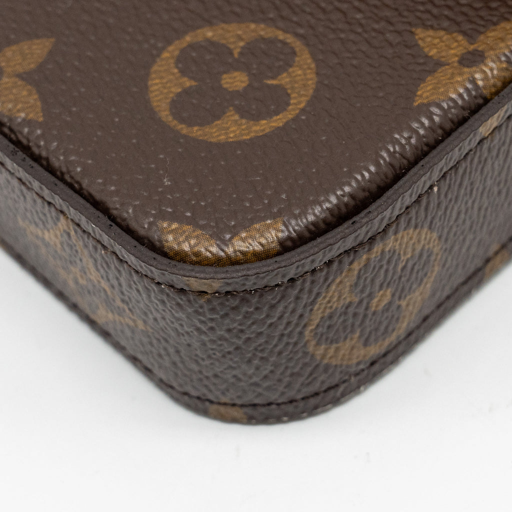 LOUIS VUITTON FELICIE POCHETTE MONOGRAM CANVAS GHW