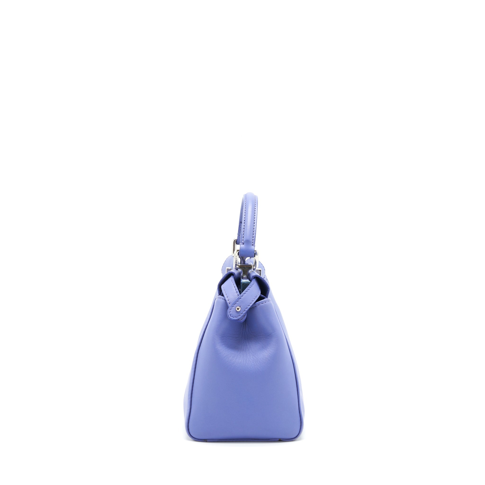 FENDI SMALL PEEKABOO LAMBSKIN PURPLE SHW