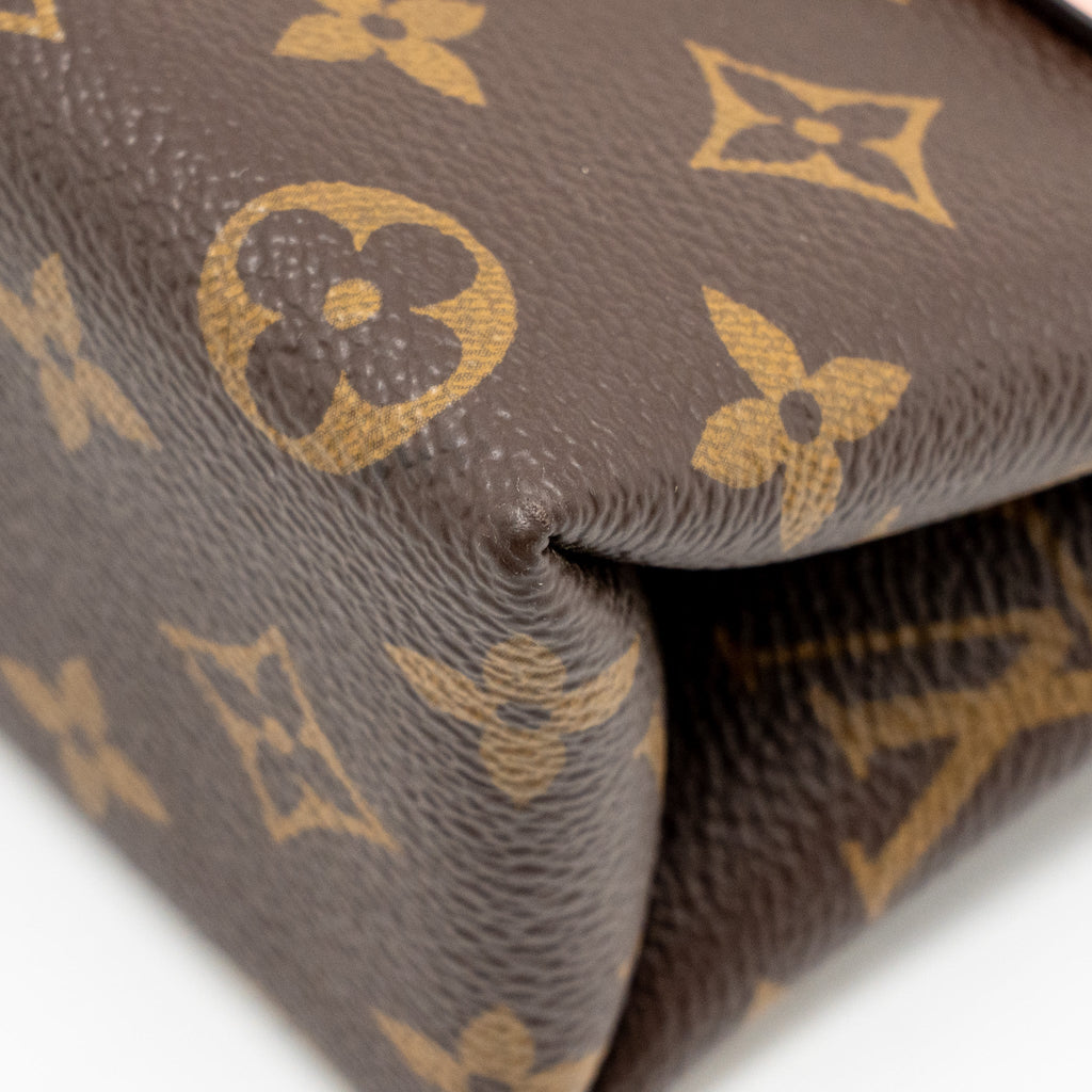 LOUIS VUITTON LOCKY BB MONOGRAM CANVAS/ROSE POUDRE GHW