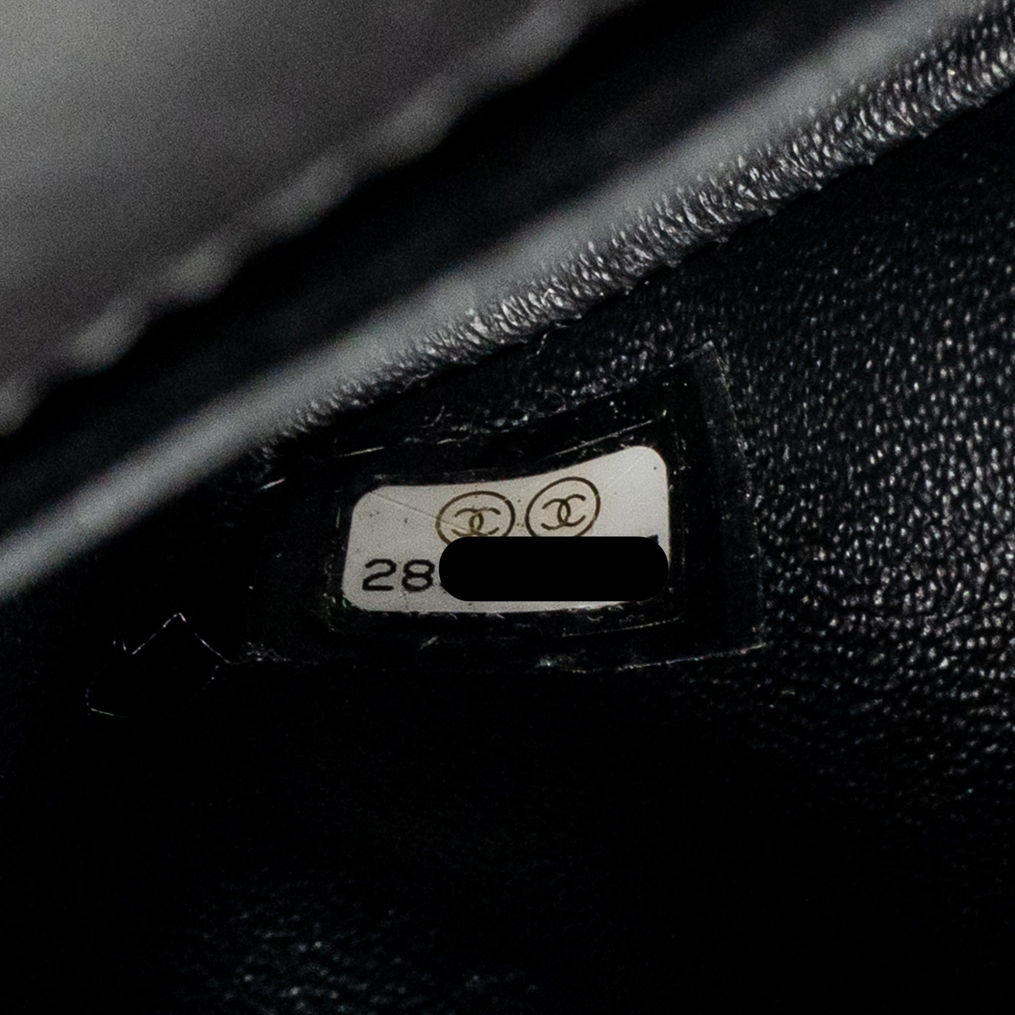 CHANEL 2.55 REISSUE WAIST BAG AGED CALFSKIN BLACK GHW