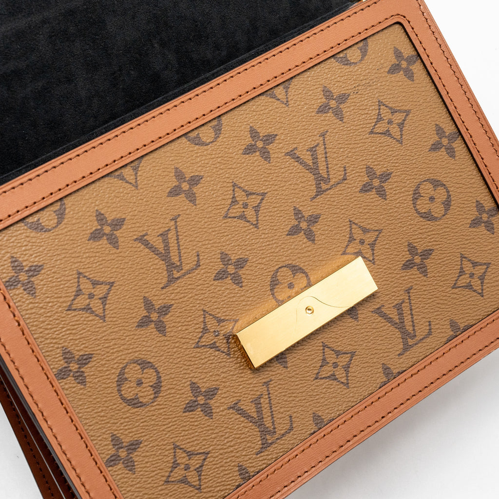 LOUIS VUITTON DAUPHINE MM MONOGRAM CANVAS GHW