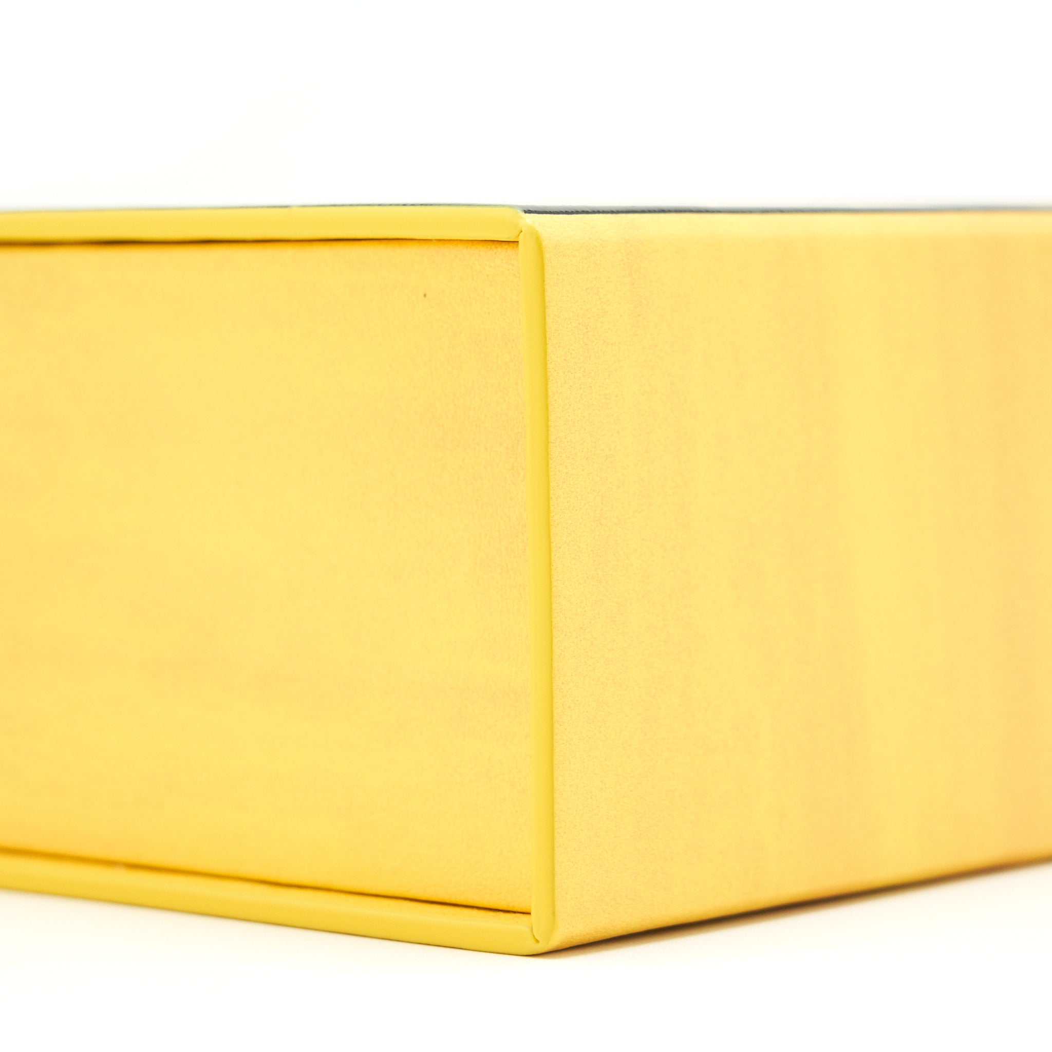 FENDI VERTICAL BOX SHOULDER BAG YELLOW/ BLACK