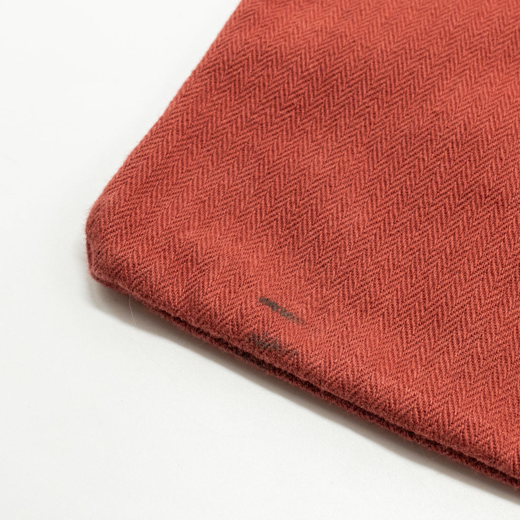 HERMES ALINE GROOMING BAG CANVAS ROUGH/GOLD SHW