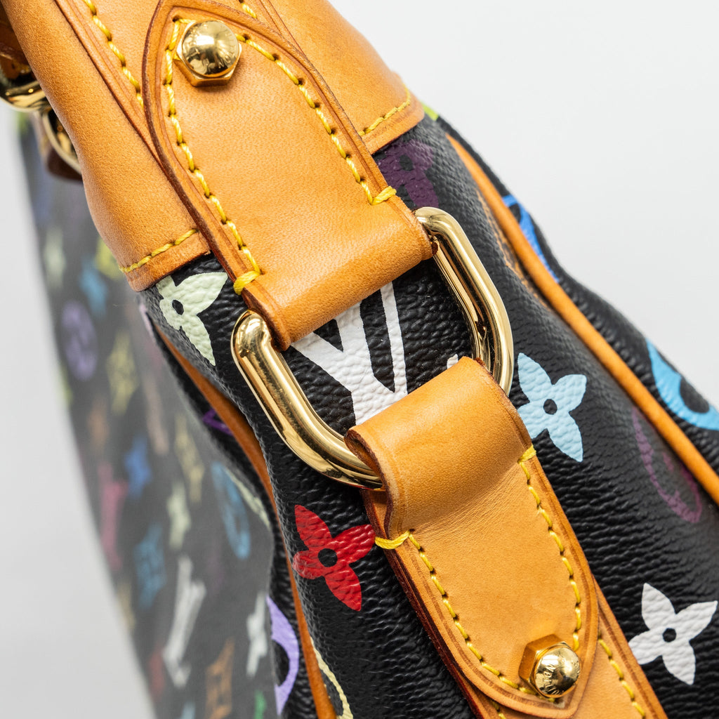 LOUIS VUITTON GRETA BAG MONOGRAM MULTICOLOR BLACK GHW