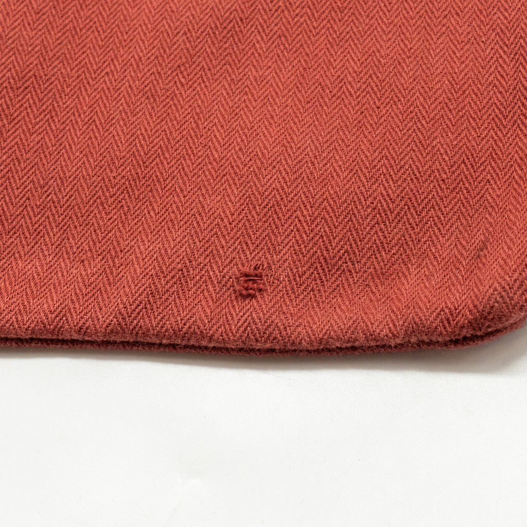 HERMES ALINE GROOMING BAG CANVAS ROUGH/GOLD SHW
