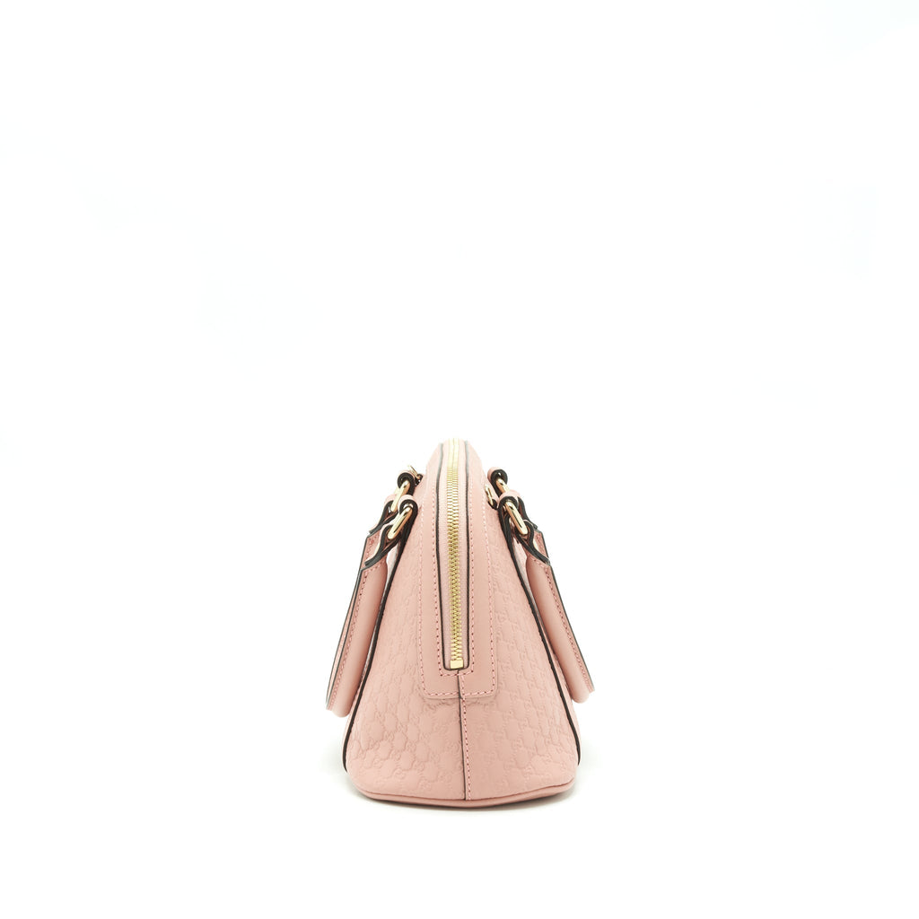 GUCCI TOP HANDLE TOTE BAG LIGHT PINK LGHW
