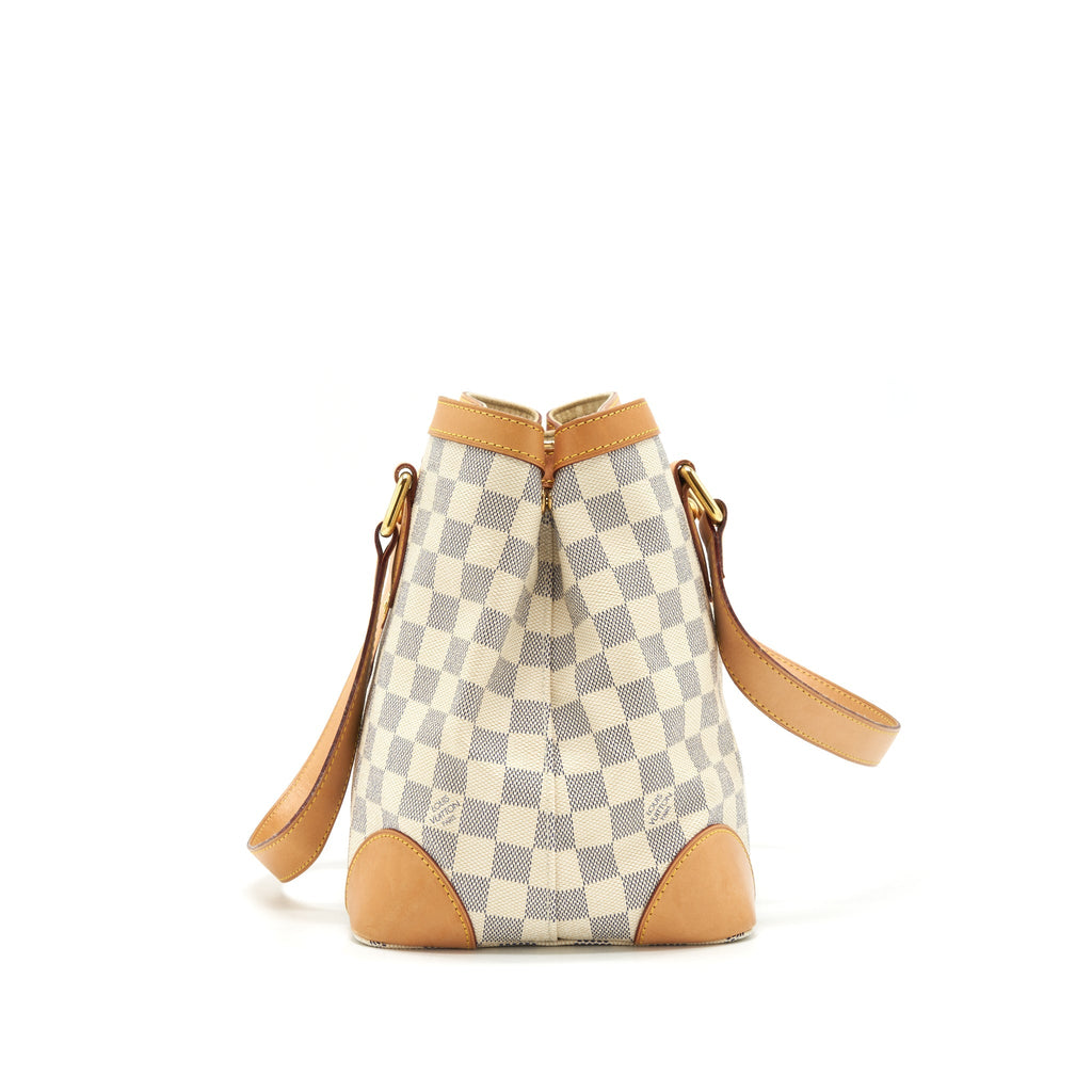 LOUIS VUITTON HAMPSTEAD PM DAMIER AZUR CANVAS GHW