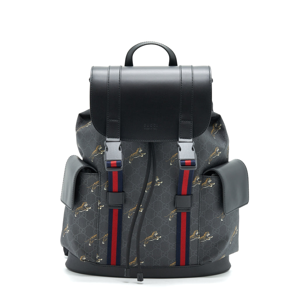 GUCCI BESTIARY BACKPACK WITH TIGERS