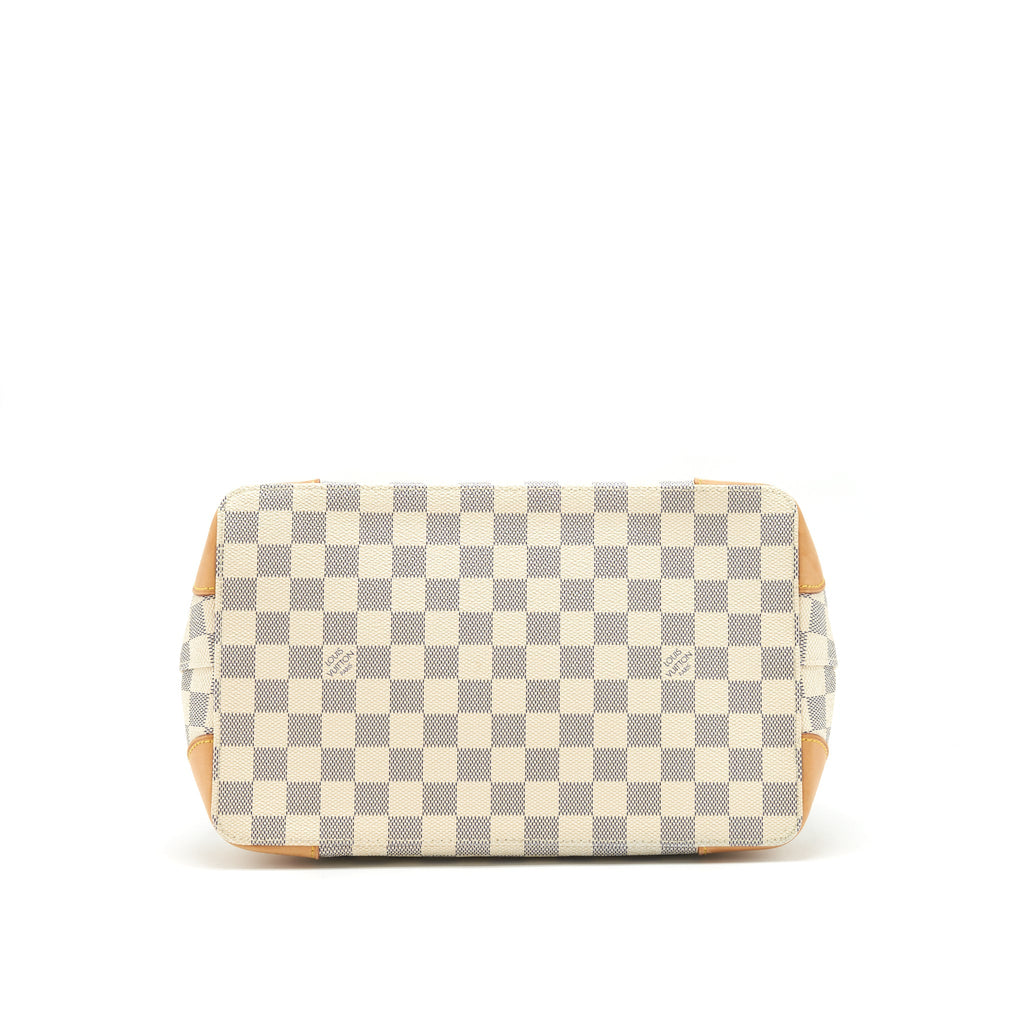 LOUIS VUITTON HAMPSTEAD PM DAMIER AZUR CANVAS GHW
