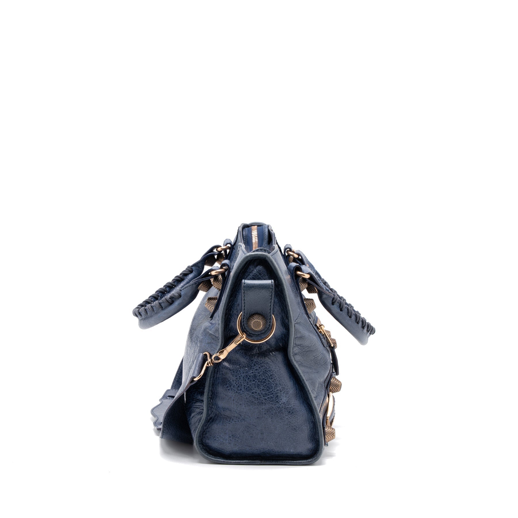 BALENCIAGA GIANT CITY BAG DARK BLUE RGHW
