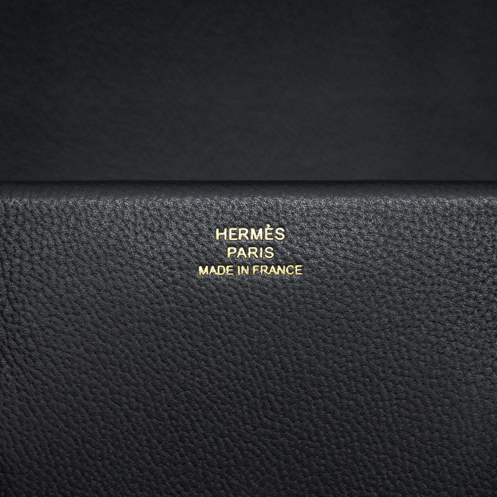 HERMES NEW DRAG 22 BAG BLACK GHW