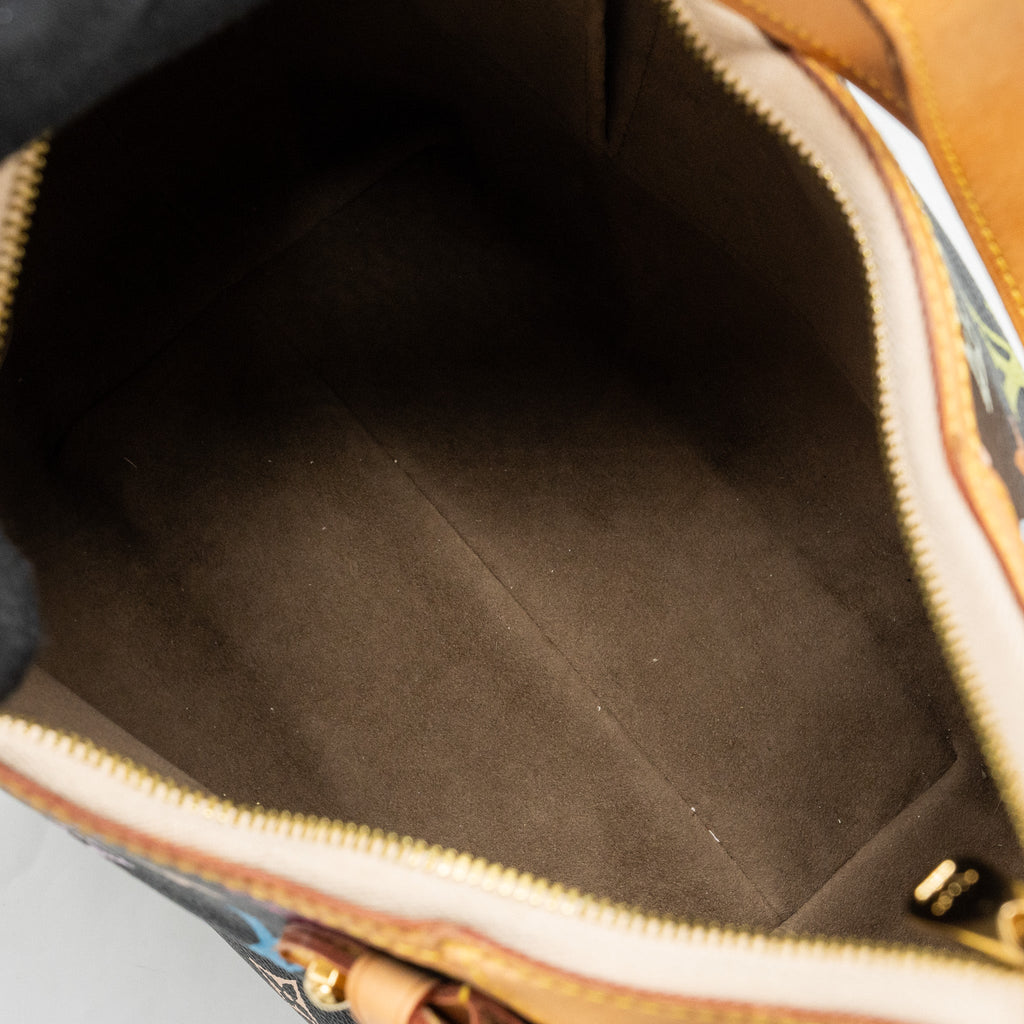LOUIS VUITTON GRETA BAG MONOGRAM MULTICOLOR BLACK GHW