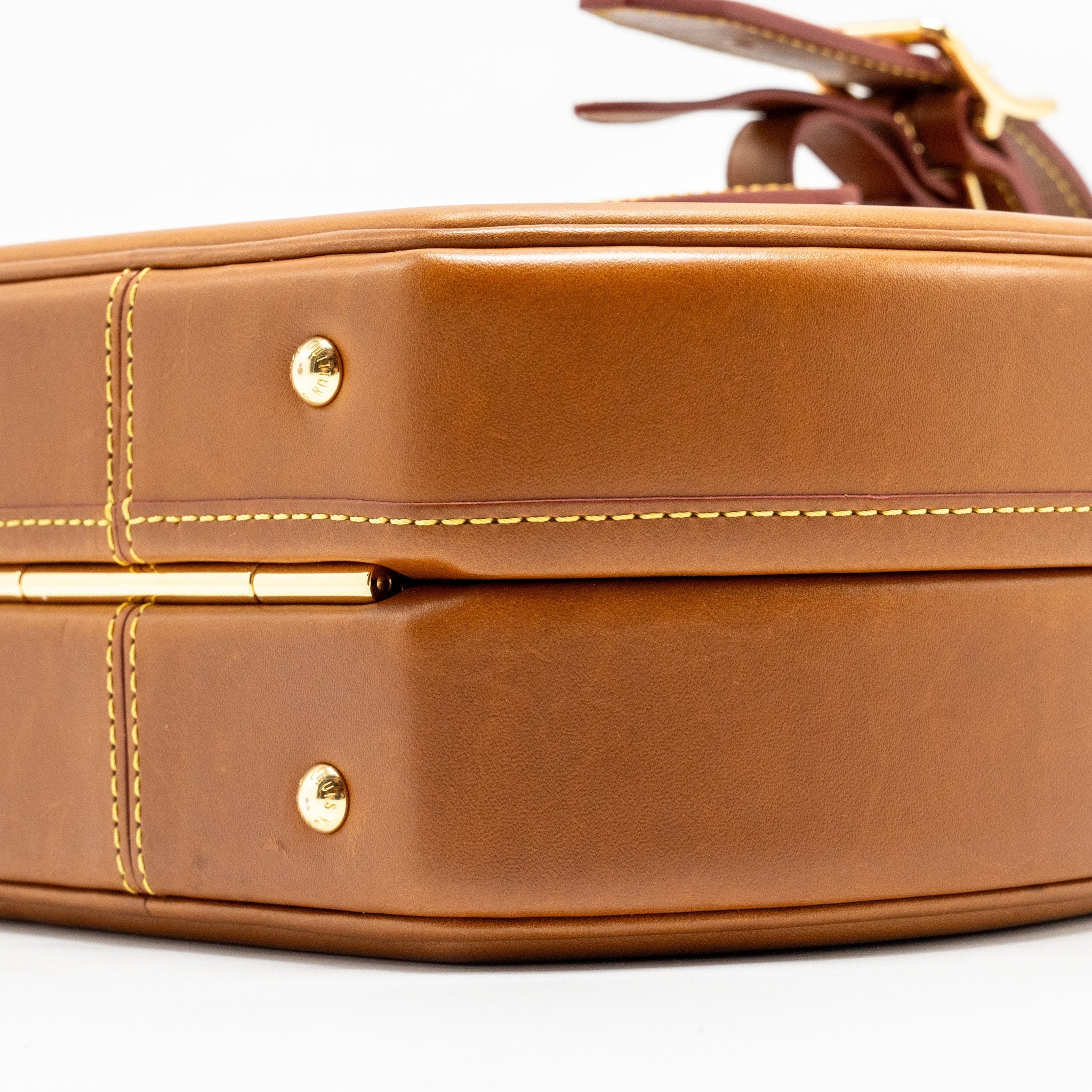 LOUIS VUITTON BOITE CHAPEAU BAG LIMITED EDITION GRACE CODDINGTON CATOGRAM PETIT CALFSKIN BROWN GHW