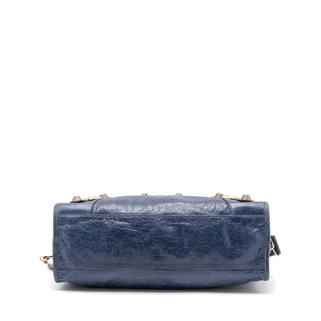 BALENCIAGA GIANT CITY BAG DARK BLUE RGHW