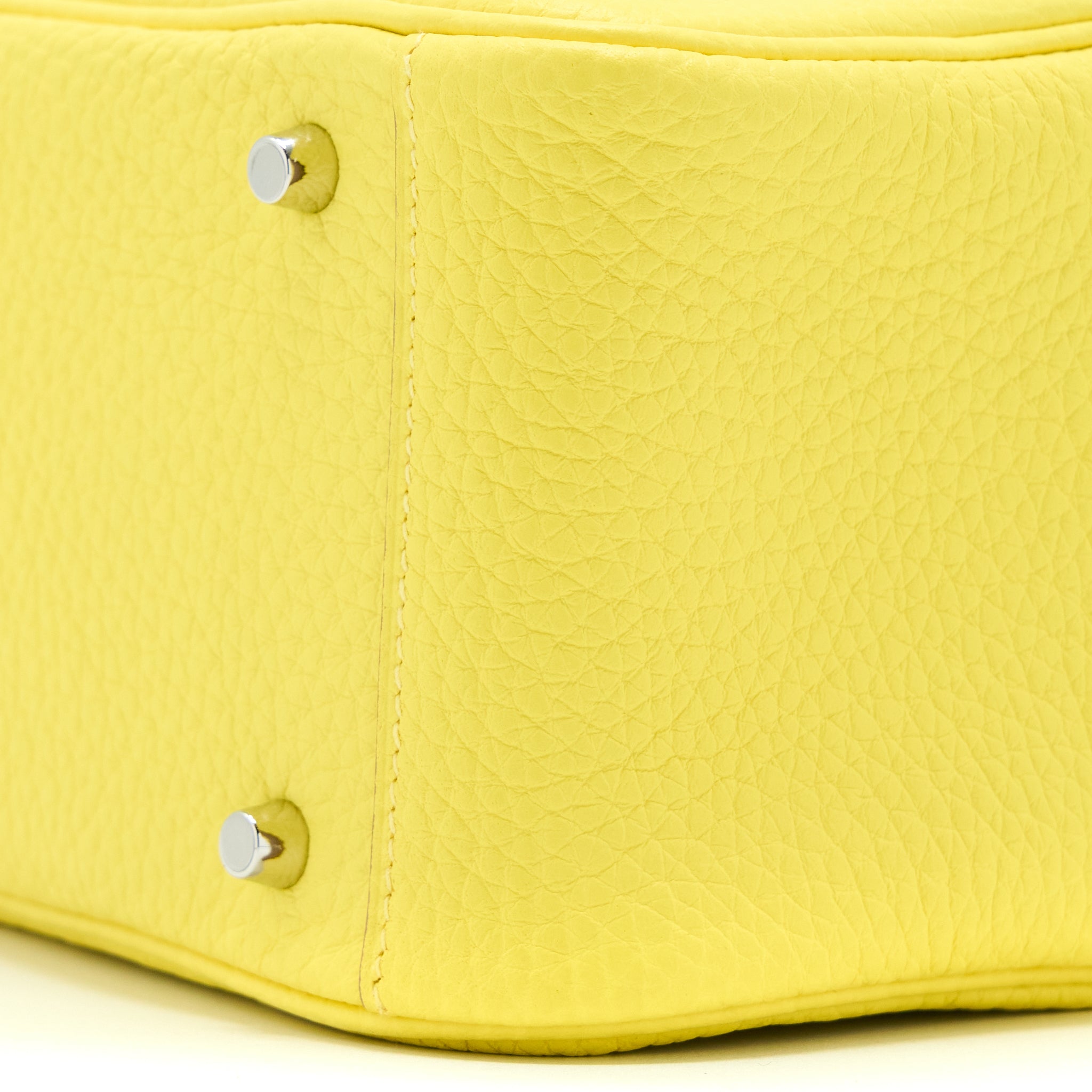 HERMES MINI LINDY CLEMENCE 9R LIME SHW