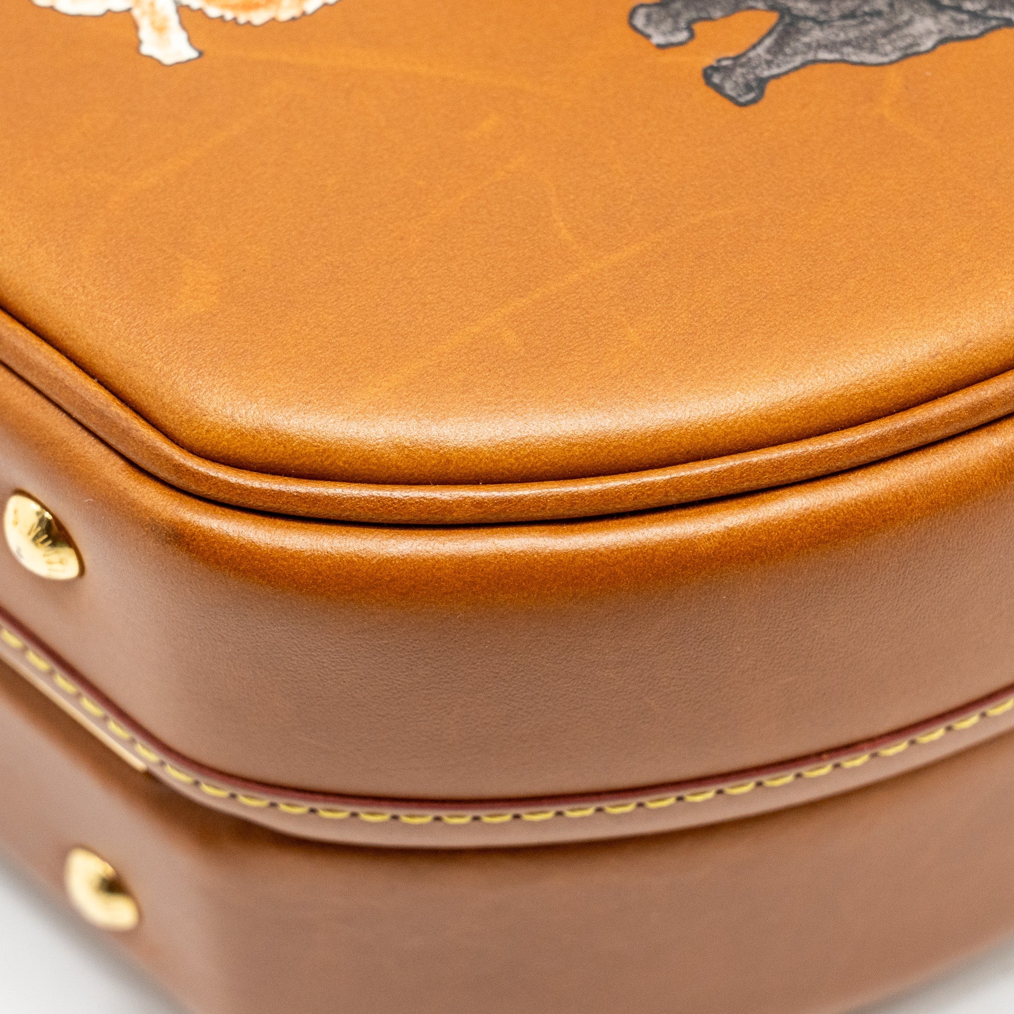 LOUIS VUITTON BOITE CHAPEAU BAG LIMITED EDITION GRACE CODDINGTON CATOGRAM PETIT CALFSKIN BROWN GHW