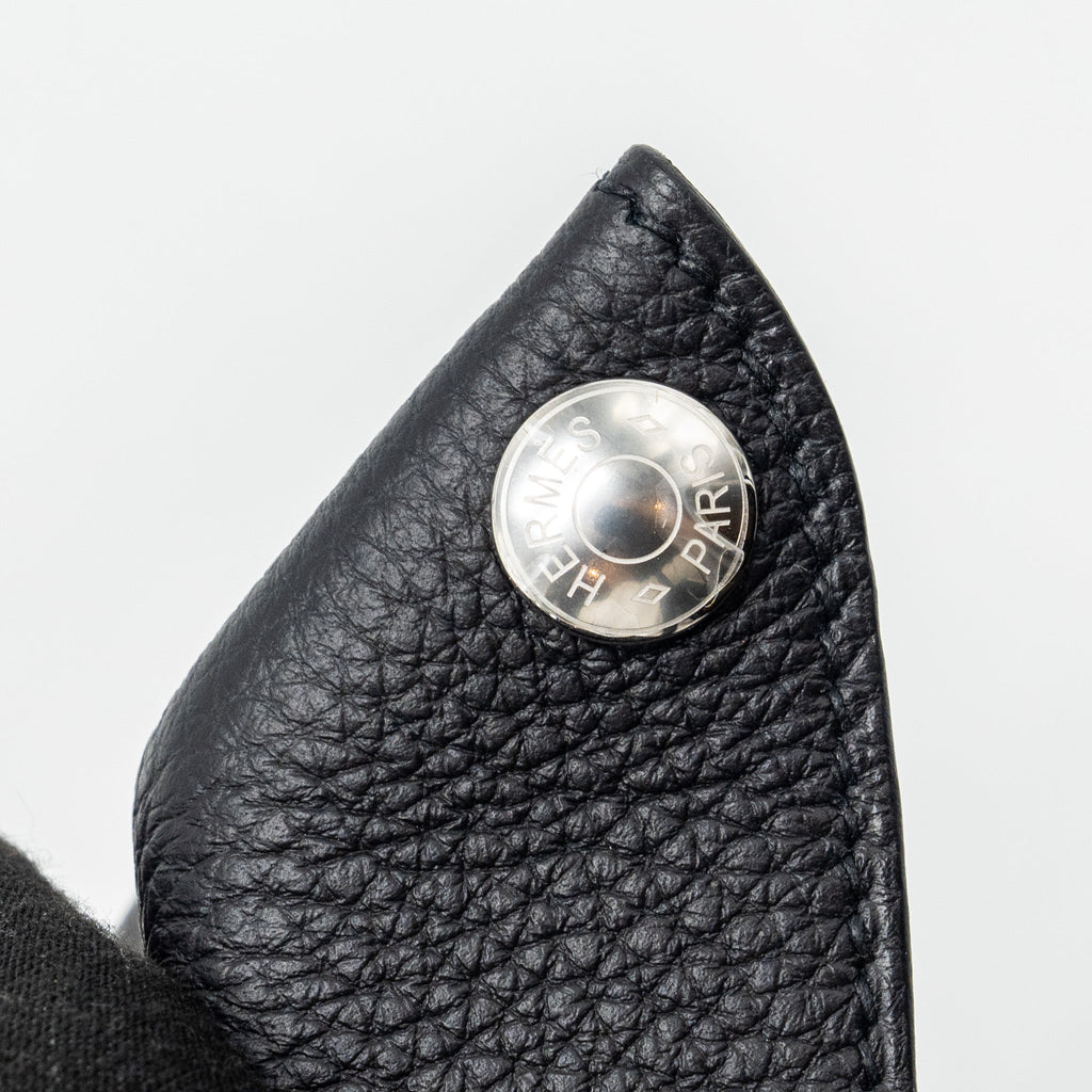 HERMES VIDEPOCHES TOGO BLACK SHW