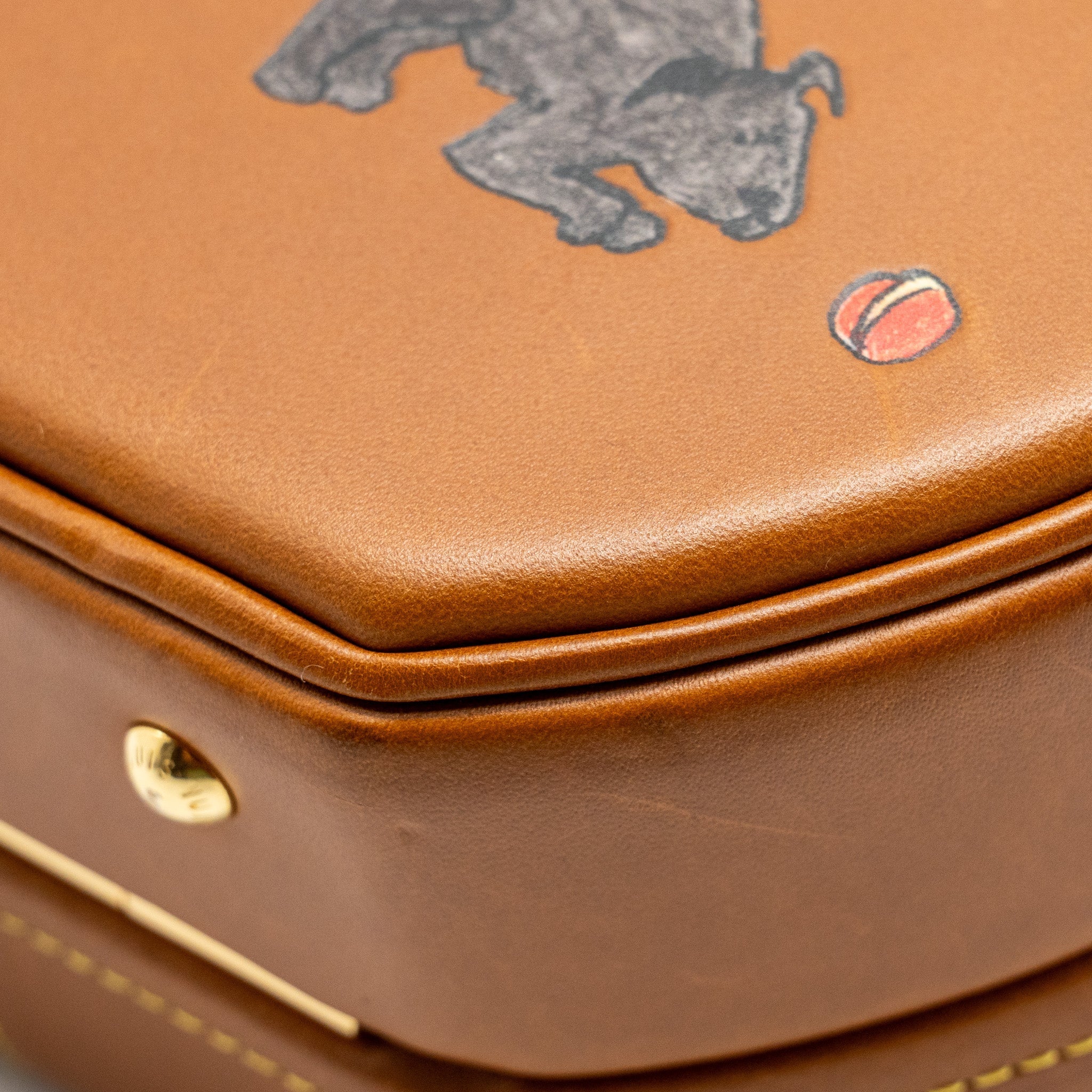 LOUIS VUITTON BOITE CHAPEAU BAG LIMITED EDITION GRACE CODDINGTON CATOGRAM PETIT CALFSKIN BROWN GHW