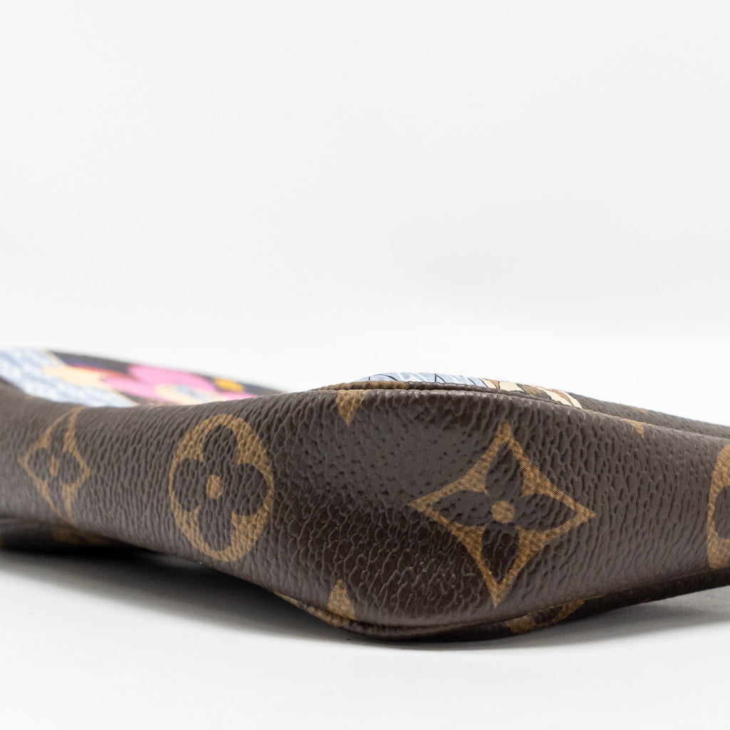 LOUIS VUITTON MINI POCHETTE ACCESSORIES VIVIENNE HOLIDAY LIMITED MONOGRAM CANVAS GHW