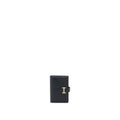 HERMES BEARN CARD HOLDER CHEVRE CHAMKILA BLACK RGHW