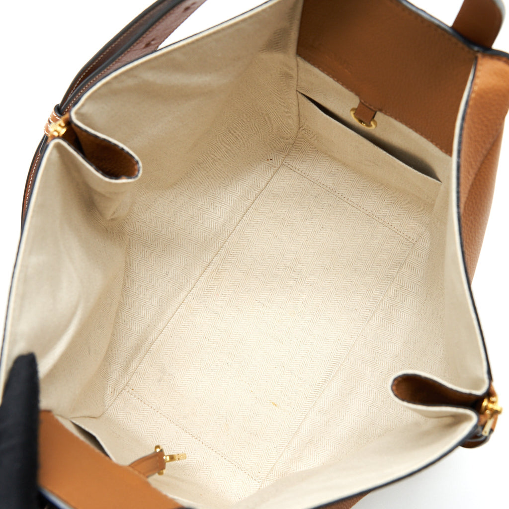 LOEWE SMALL HAMMOCK BAG SOFT CALFSKIN LIGHT CARAMEL GHW