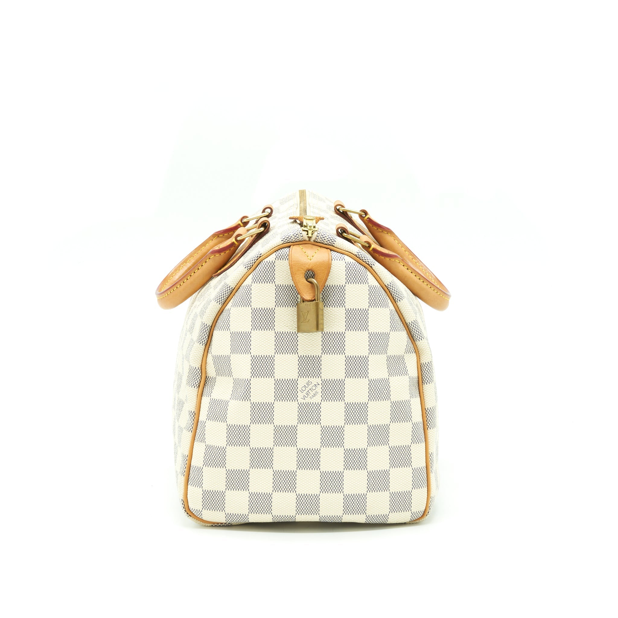 LOUIS VUITTON SPEEDY 30 DAMIER AZUR CANVAS GHW