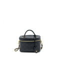 LOUIS VUITTON VANITY PM MONOGRAM LAMBSKIN BLACK GHW