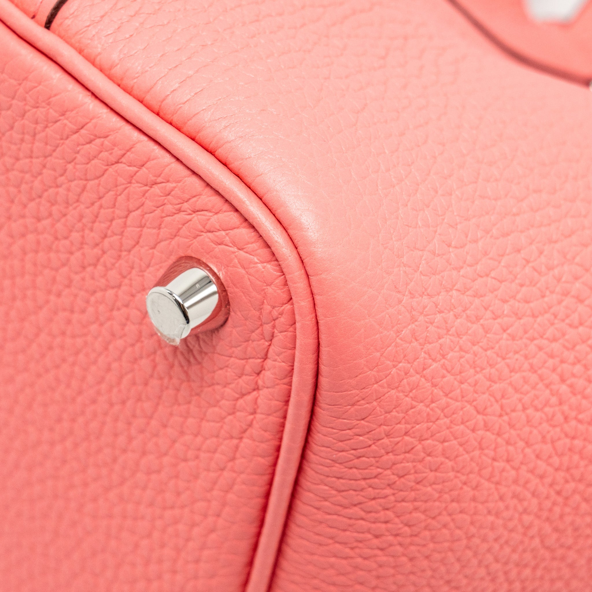 HERMES PICOTIN 18 LOCK BAG CLEMENCE 8W ROSE AZALEE SHW