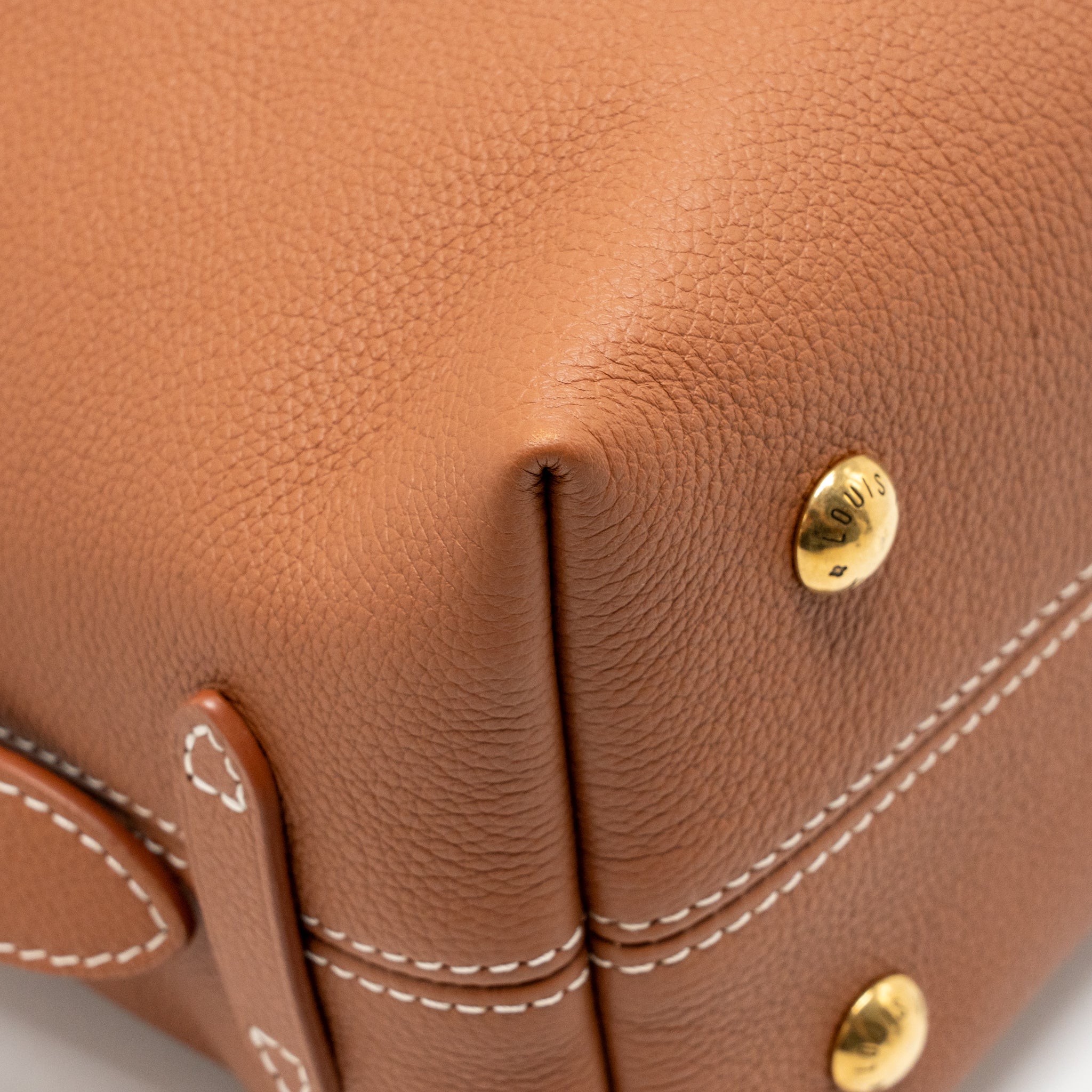 LOUIS VUITTON LOW KEY HOBO PM SMOOTH CALFSKIN COGNAC GHW