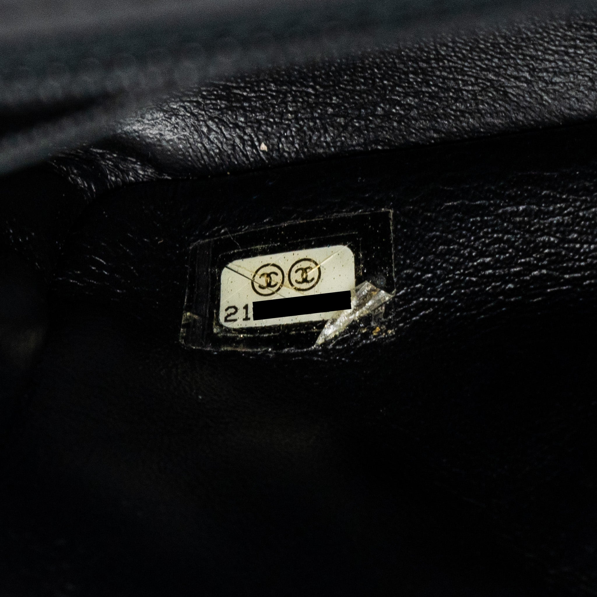 CHANEL CLASSIC MINI SQUARE FLAP BAG PATENT BLACK SHW