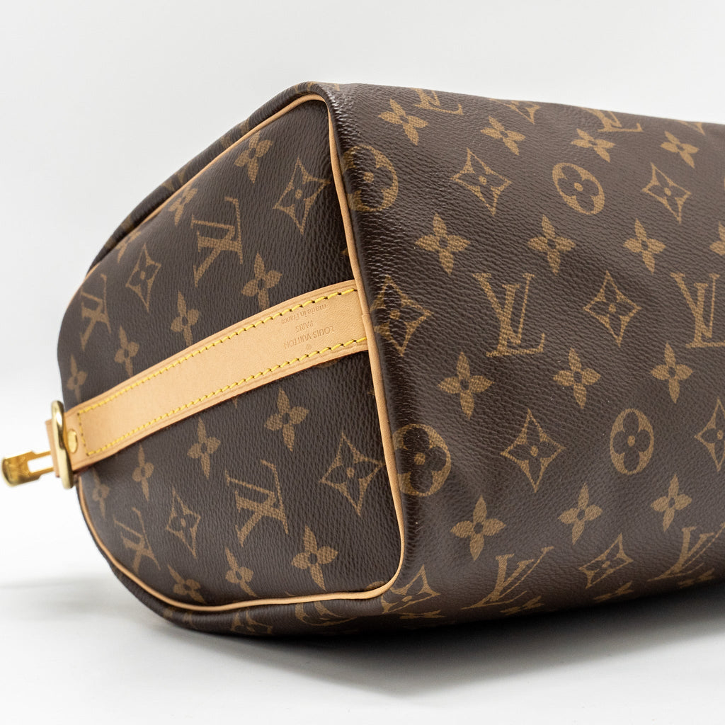 LOUIS VUITTON SPEEDY BANDOULIERE 25 MONOGRAM CANVAS GHW