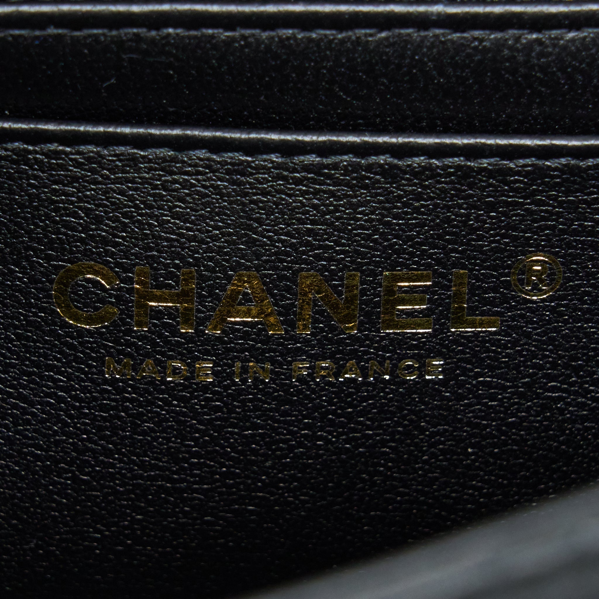 CHANEL TOP HANDLE MINI RECTANGULAR FLAP BAG LAMBSKIN BLACK LGHW (MICROCHIP)