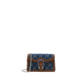 GUCCI SUPER MINI DIONYSUS GG SUPREME DENIM/ LEATHER MULTICOLOUR HARDWARE