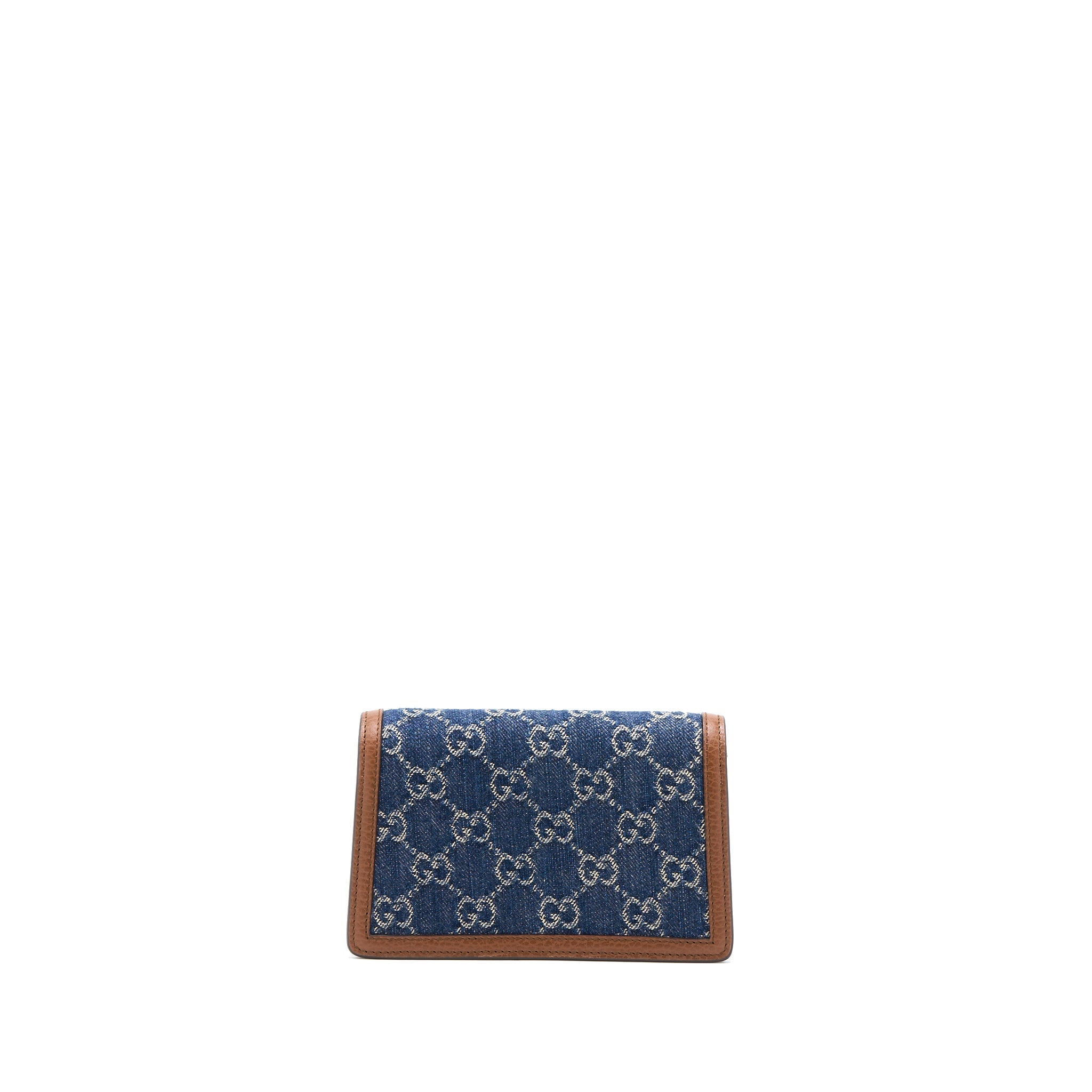 GUCCI SUPER MINI DIONYSUS GG SUPREME DENIM/ LEATHER MULTICOLOUR HARDWARE