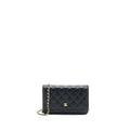 CHANEL CLASSIC WALLET ON CHAIN CAVIAR BLACK GHW (MICROCHIP)
