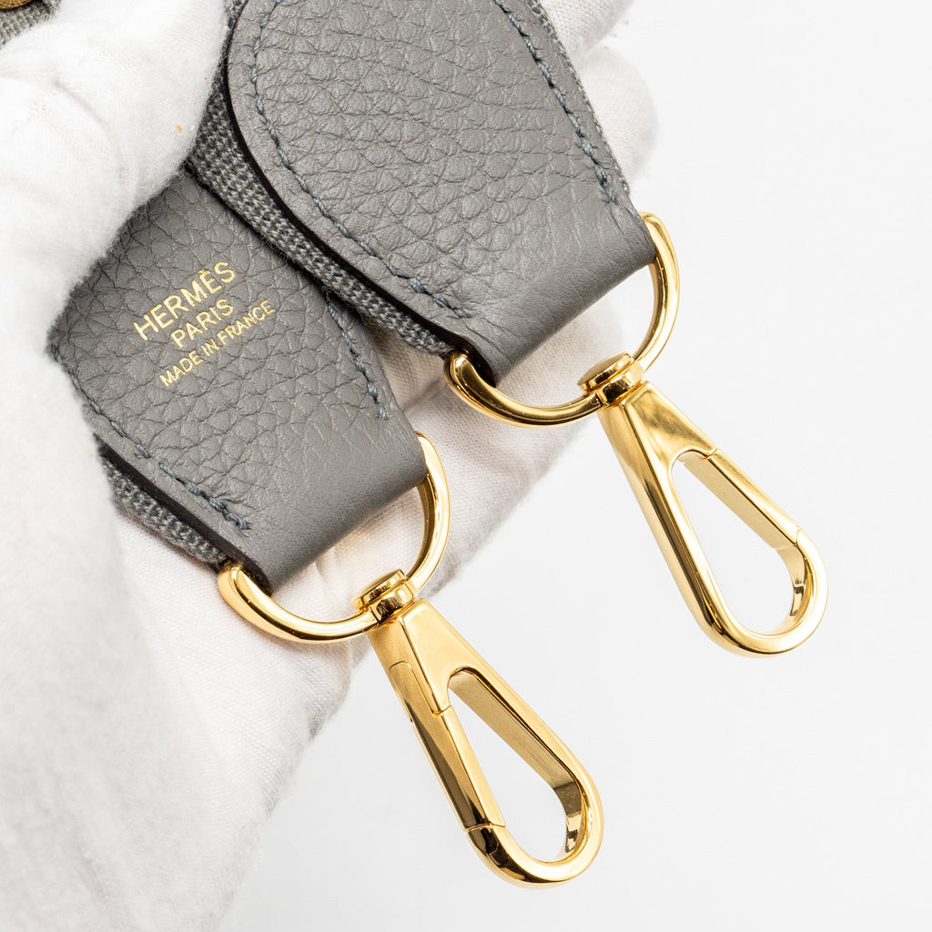 HERMES EVELYN 29 CLEMENCE GRIS MEYER GHW