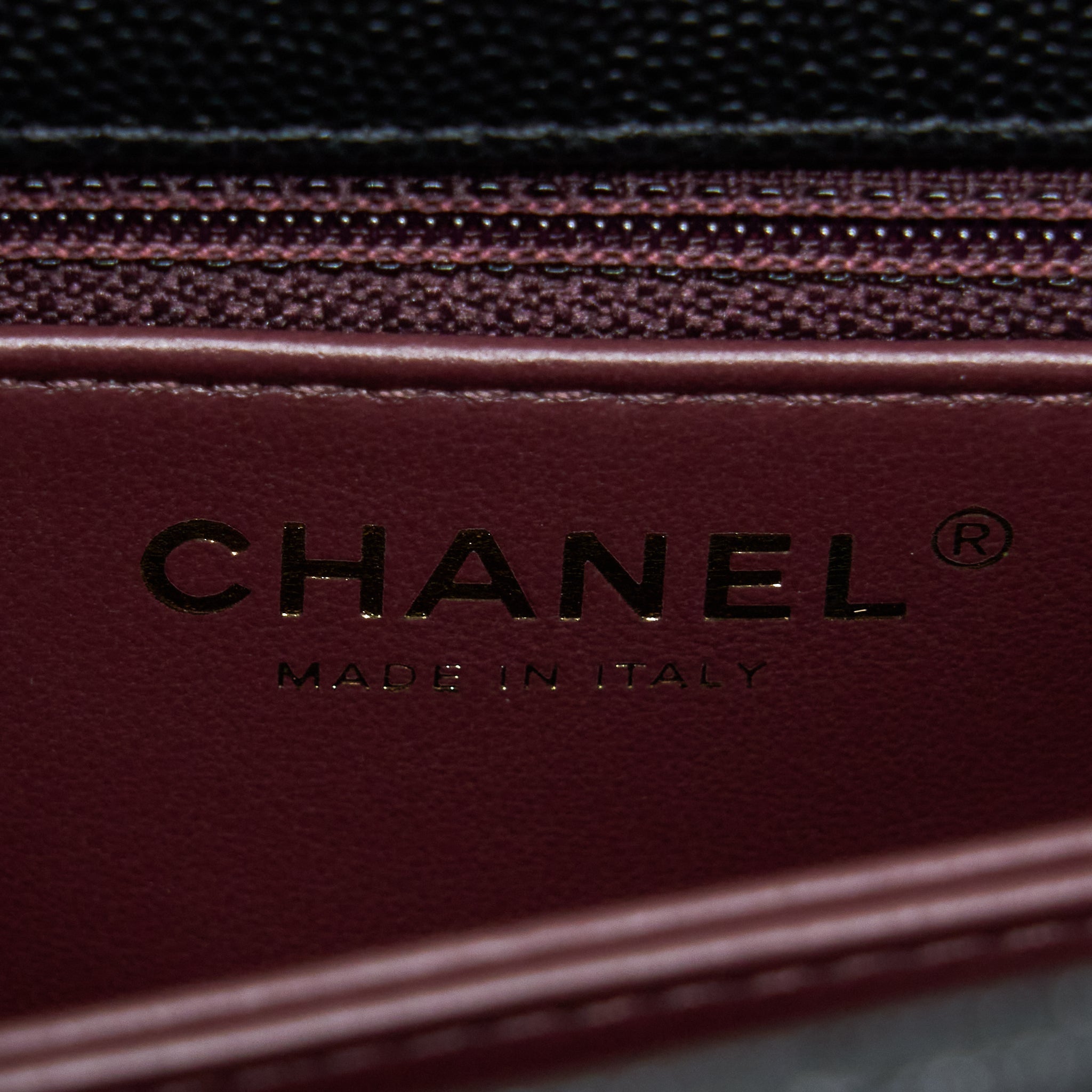 CHANEL SMALL COCO HANDLE CAVIAR BLACK LGHW (MICROCHIP)