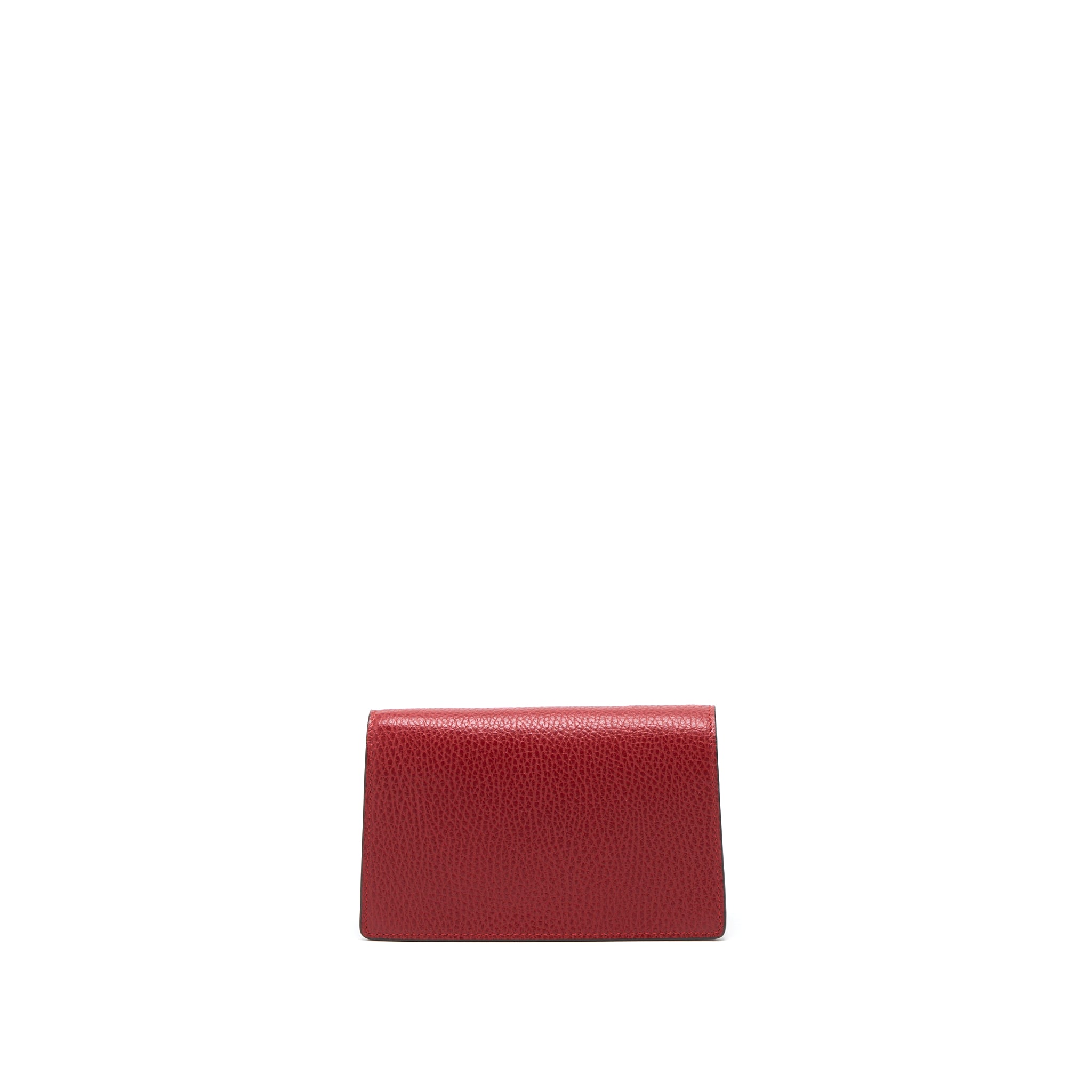 GUCCI SUPER MINI DIONYSUS CALFSKIN RED RUTHENIUM SHW
