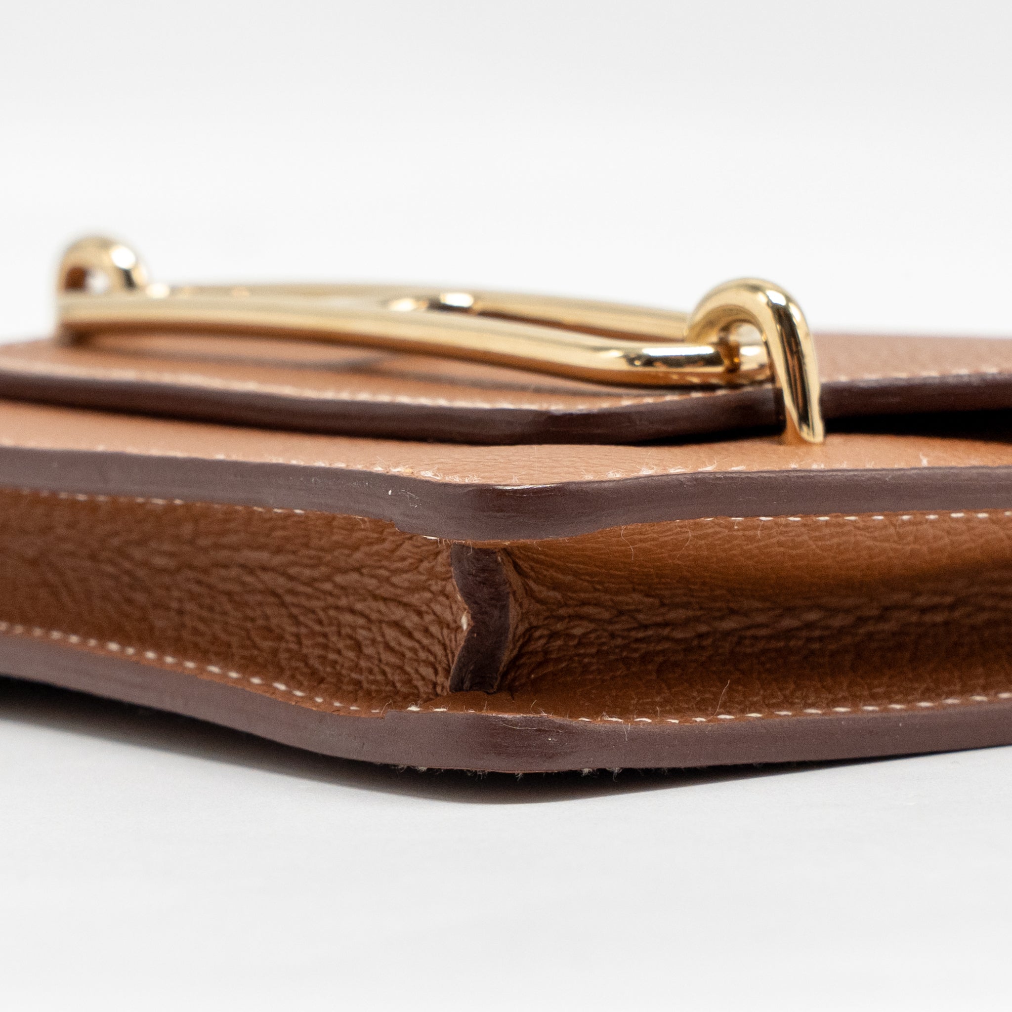 HERMES ROULIS SLIM EVERCOLOR GOLD GHW