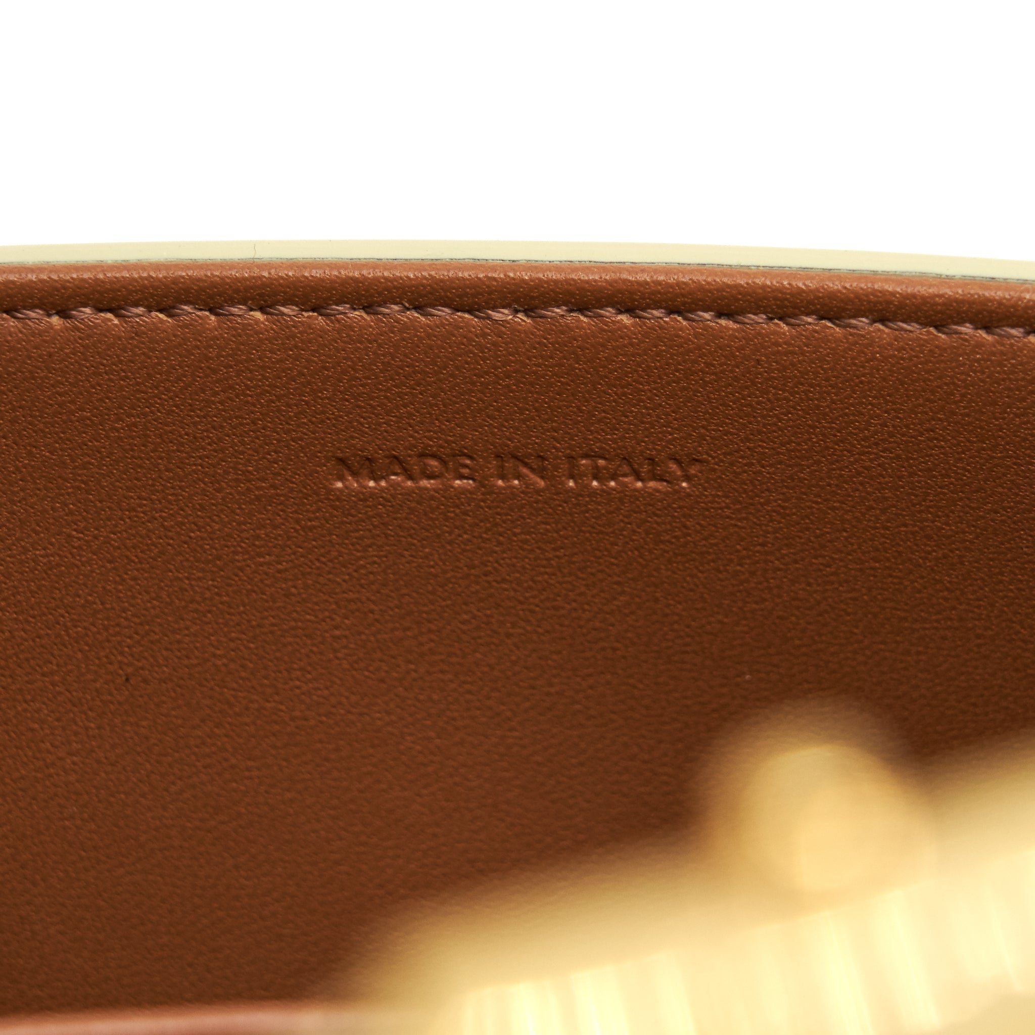 CELINE TRIOMPHE SHOULDER BAG IN TRIOMPHE CANVAS AND CALFSKIN WHITE