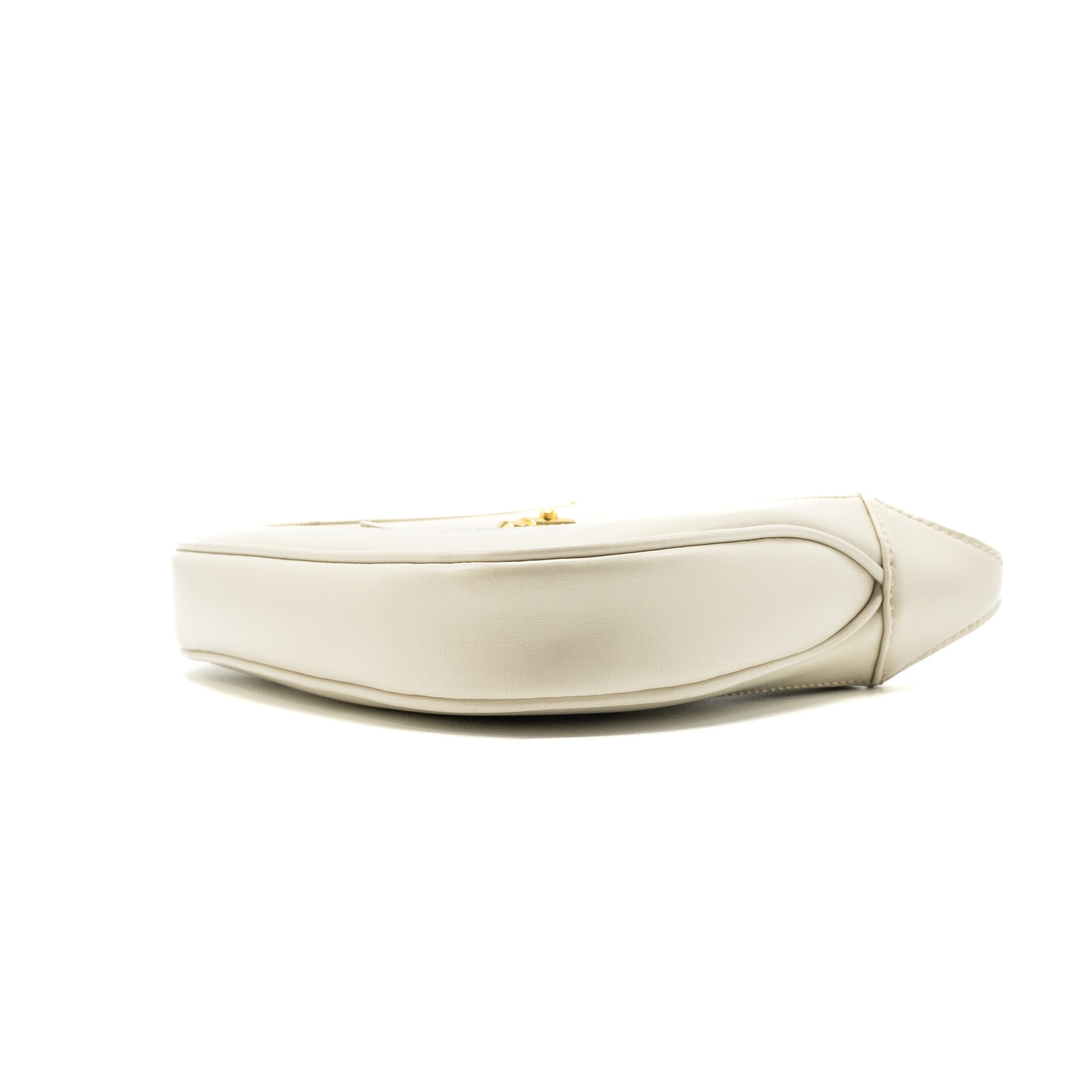 GUCCI JACKIE 1961 MINI SHOULDER BAG CALFSKIN WHITE GHW