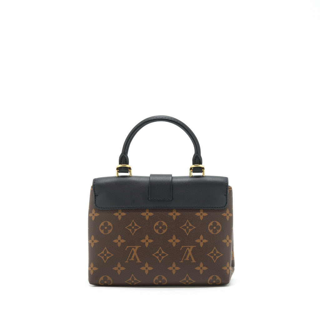 LOUIS VUITTON LOCKY BB MONOGRAM CANVAS/ BLACK GHW