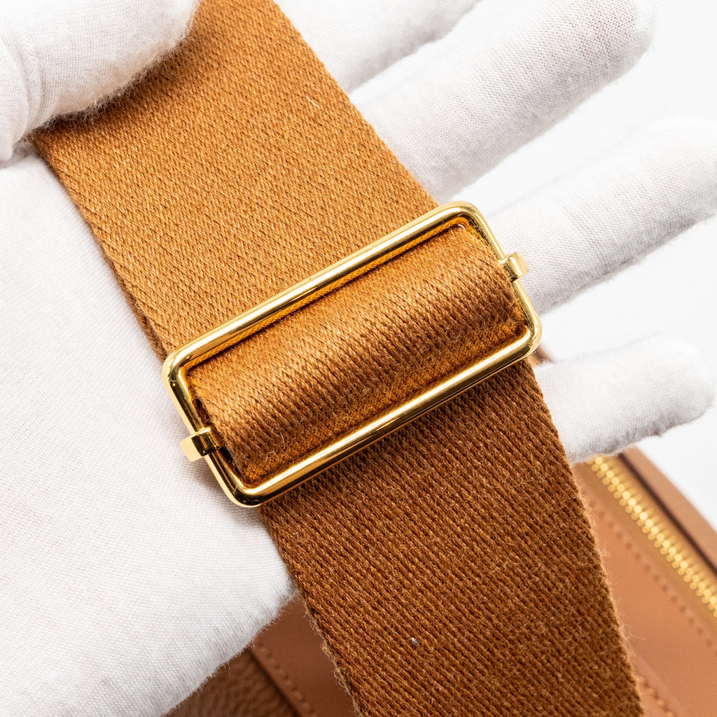 HERMES EMILE 30 BAG TOGO/SWIFT GOLD GHW
